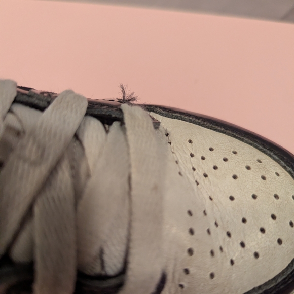 Air Jordan Nike Kids' Black and Gold Sneakers - Picture 9 of 10